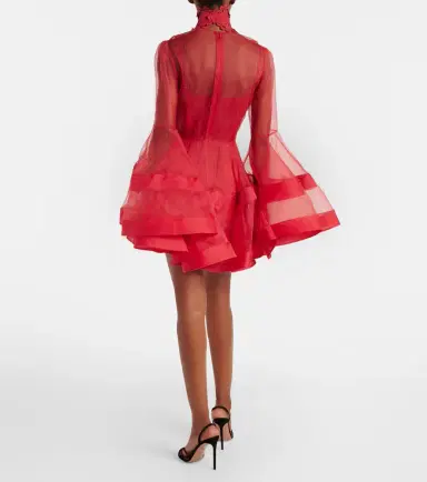 Zimmermann Rebellion silk minidress | Thumbnail 2 Zimmermann Rebellion silk minidress | Thumbnail 2