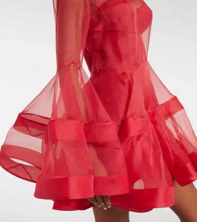 Zimmermann Rebellion silk minidress | Thumbnail 6 Zimmermann Rebellion silk minidress | Thumbnail 6