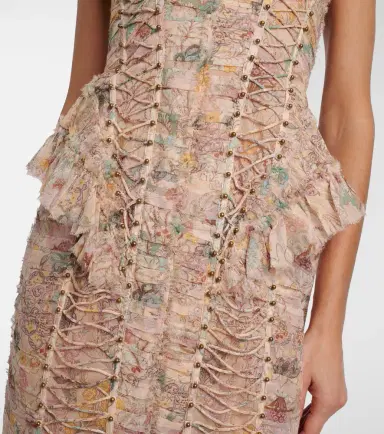 Zimmermann Rebellion floral silk midi dress | Thumbnail 7 Zimmermann Rebellion floral silk midi dress | Thumbnail 7