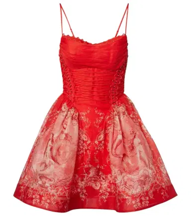 Zimmermann Rebellion linen and silk minidress | Thumbnail 1 Zimmermann Rebellion linen and silk minidress | Thumbnail 1