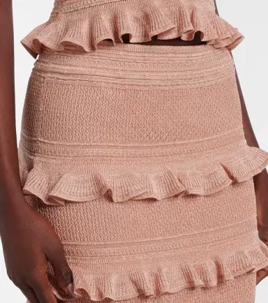 Zimmermann Rebellion ruffled lamé midi skirt | Thumbnail 5 Zimmermann Rebellion ruffled lamé midi skirt | Thumbnail 5