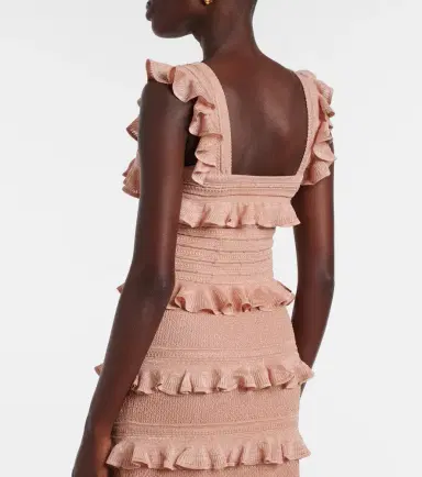 Zimmermann Rebellion ruffled lamé top | Thumbnail 2 Zimmermann Rebellion ruffled lamé top | Thumbnail 2
