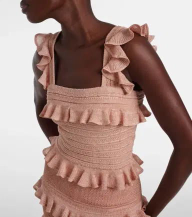 Zimmermann Rebellion ruffled lamé top | Thumbnail 4 Zimmermann Rebellion ruffled lamé top | Thumbnail 4