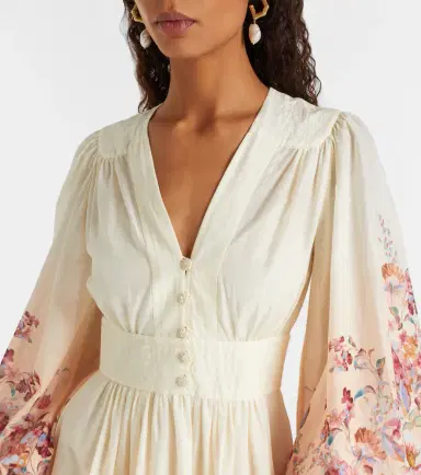 Zimmermann Awaken floral cotton maxi dress | Thumbnail 3 Zimmermann Awaken floral cotton maxi dress | Thumbnail 3