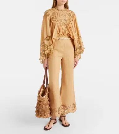 Zimmermann Awaken broderie anglaise cotton blouse | Thumbnail 5 Zimmermann Awaken broderie anglaise cotton blouse | Thumbnail 5