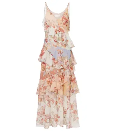 Zimmermann Awaken floral cotton and silk maxi dress | Thumbnail 1 Zimmermann Awaken floral cotton and silk maxi dress | Thumbnail 1