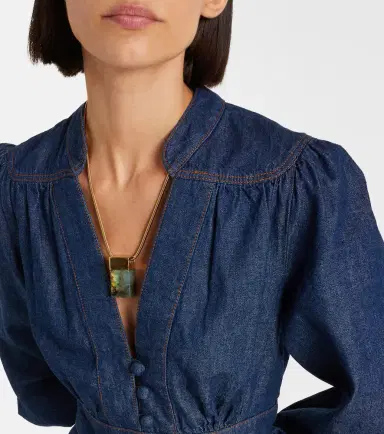 Zimmermann Awaken denim midi dress | Thumbnail 5 Zimmermann Awaken denim midi dress | Thumbnail 5