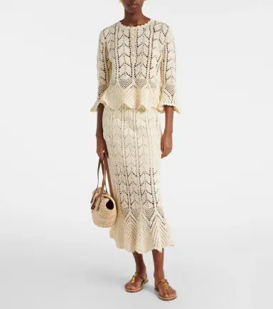 Zimmermann Crochet cotton top | Thumbnail 5 Zimmermann Crochet cotton top | Thumbnail 5