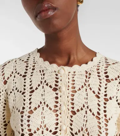 Zimmermann Crochet cotton top | Thumbnail 6 Zimmermann Crochet cotton top | Thumbnail 6