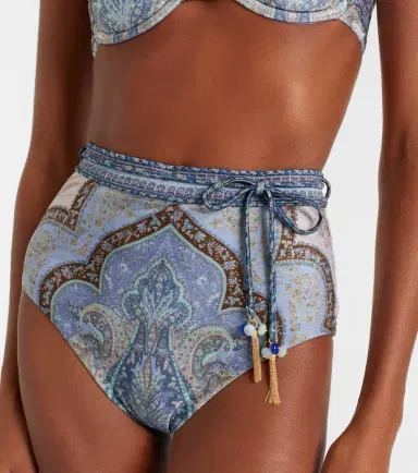 Zimmermann Wanderlust high-rise bikini bottoms | Thumbnail 2 Zimmermann Wanderlust high-rise bikini bottoms | Thumbnail 2