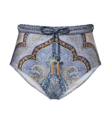 Zimmermann Wanderlust high-rise bikini bottoms | Thumbnail 1 Zimmermann Wanderlust high-rise bikini bottoms | Thumbnail 1