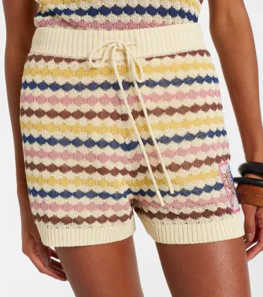 Zimmermann Awaken knitted cotton-blend shorts | Thumbnail 3 Zimmermann Awaken knitted cotton-blend shorts | Thumbnail 3