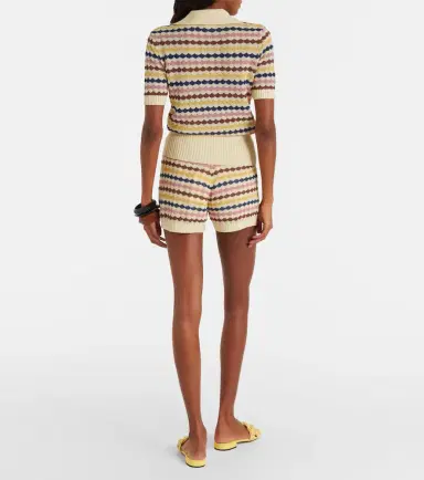 Zimmermann Awaken knitted cotton-blend shorts | Thumbnail 5 Zimmermann Awaken knitted cotton-blend shorts | Thumbnail 5