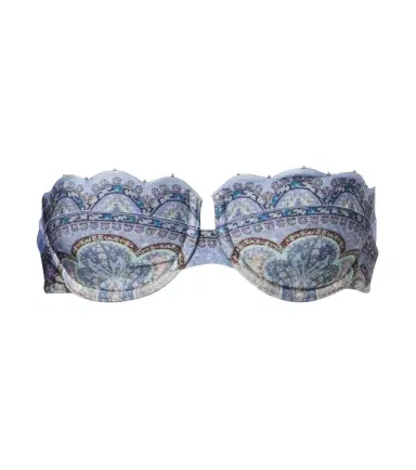 Zimmermann Wanderlust printed bikini top | Thumbnail 1 Zimmermann Wanderlust printed bikini top | Thumbnail 1