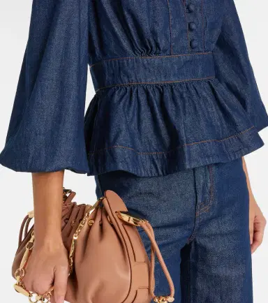 Zimmermann Awaken denim blouse | Thumbnail 5 Zimmermann Awaken denim blouse | Thumbnail 5