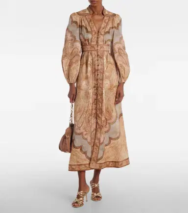 Zimmermann Wanderlust printed linen shirt dress | Thumbnail 2 Zimmermann Wanderlust printed linen shirt dress | Thumbnail 2
