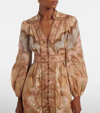 Zimmermann Wanderlust printed linen shirt dress | Thumbnail 5 Zimmermann Wanderlust printed linen shirt dress | Thumbnail 5