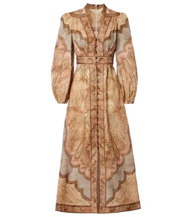 Zimmermann Wanderlust printed linen shirt dress | Thumbnail 1 Zimmermann Wanderlust printed linen shirt dress | Thumbnail 1