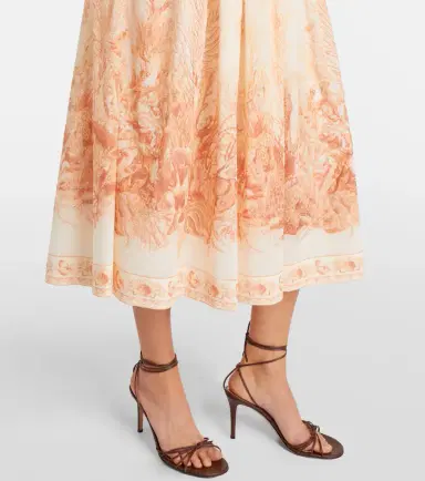 Zimmermann Wanderlust printed cotton midi dress | Thumbnail 4 Zimmermann Wanderlust printed cotton midi dress | Thumbnail 4