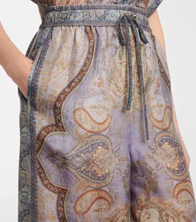 Zimmermann Wanderlust printed silk wide-leg pants | Thumbnail 2 Zimmermann Wanderlust printed silk wide-leg pants | Thumbnail 2