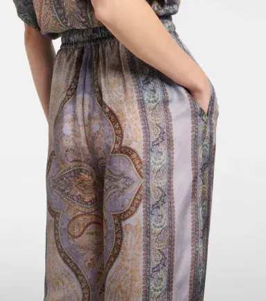 Zimmermann Wanderlust printed silk wide-leg pants | Thumbnail 5 Zimmermann Wanderlust printed silk wide-leg pants | Thumbnail 5
