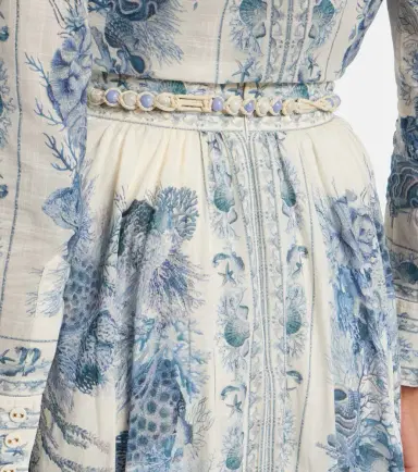 Zimmermann Wanderlust cotton midi skirt | Thumbnail 5 Zimmermann Wanderlust cotton midi skirt | Thumbnail 5