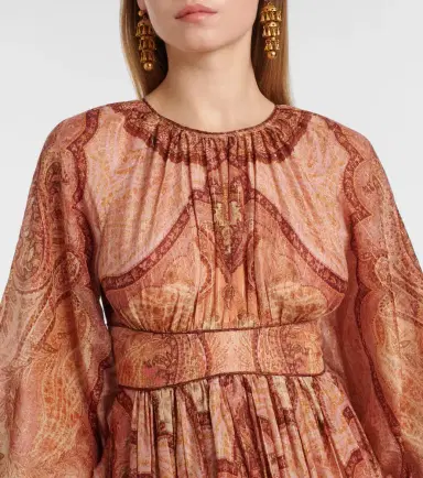 Zimmermann Wanderlust printed midi dress | Thumbnail 3 Zimmermann Wanderlust printed midi dress | Thumbnail 3
