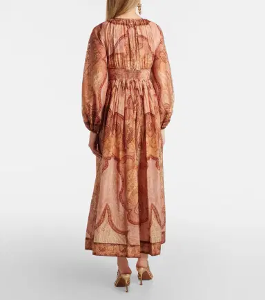 Zimmermann Wanderlust printed midi dress | Thumbnail 6 Zimmermann Wanderlust printed midi dress | Thumbnail 6