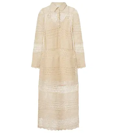 Zimmermann Wanderlust crochet cotton-blend midi dress | Thumbnail 1 Zimmermann Wanderlust crochet cotton-blend midi dress | Thumbnail 1