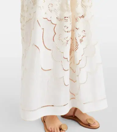 Zimmermann Daylight embroidered linen maxi dress | Thumbnail 5 Zimmermann Daylight embroidered linen maxi dress | Thumbnail 5