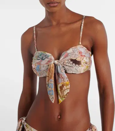 Zimmermann Daylight printed bikini top | Thumbnail 2 Zimmermann Daylight printed bikini top | Thumbnail 2