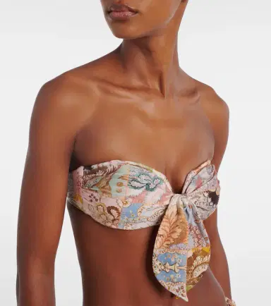 Zimmermann Daylight printed bikini top | Thumbnail 5 Zimmermann Daylight printed bikini top | Thumbnail 5