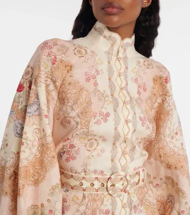 Zimmermann Daylight printed linen minidress | Thumbnail 5 Zimmermann Daylight printed linen minidress | Thumbnail 5
