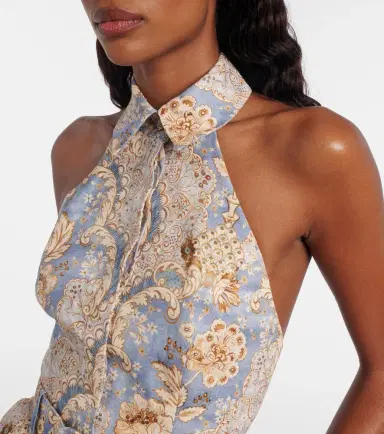 Zimmermann Daylight printed linen romper | Thumbnail 4 Zimmermann Daylight printed linen romper | Thumbnail 4