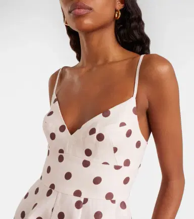 Zimmermann Polka-dot cotton minidress | Thumbnail 3 Zimmermann Polka-dot cotton minidress | Thumbnail 3