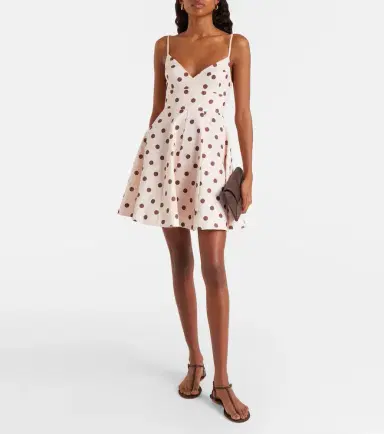 Zimmermann Polka-dot cotton minidress | Thumbnail 4 Zimmermann Polka-dot cotton minidress | Thumbnail 4
