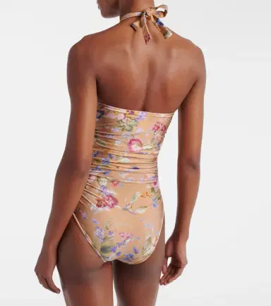 Zimmermann Patience floral halterneck swimsuit | Thumbnail 3 Zimmermann Patience floral halterneck swimsuit | Thumbnail 3