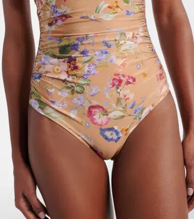 Zimmermann Patience floral halterneck swimsuit | Thumbnail 4 Zimmermann Patience floral halterneck swimsuit | Thumbnail 4