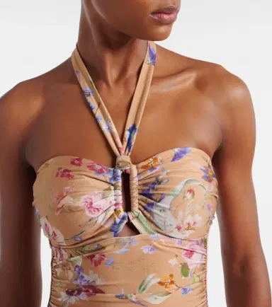 Zimmermann Patience floral halterneck swimsuit | Thumbnail 5 Zimmermann Patience floral halterneck swimsuit | Thumbnail 5