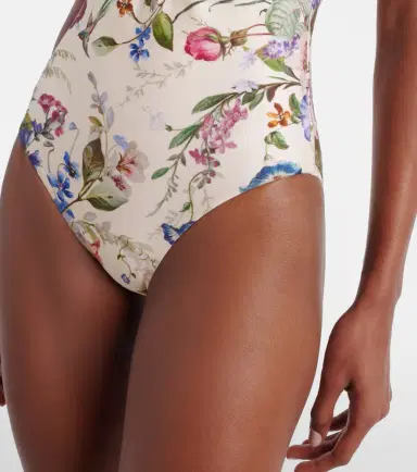 Zimmermann Patience floral gathered swimsuit | Thumbnail 4 Zimmermann Patience floral gathered swimsuit | Thumbnail 4