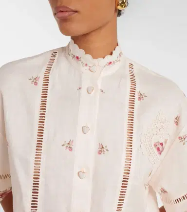 Zimmermann Patience floral linen shirt | Thumbnail 2 Zimmermann Patience floral linen shirt | Thumbnail 2