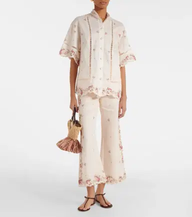 Zimmermann Patience floral linen shirt | Thumbnail 5 Zimmermann Patience floral linen shirt | Thumbnail 5