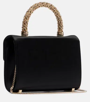 Roger Vivier Jewel Efflorescence Mini satin top-handle bag | Thumbnail 3 Roger Vivier Jewel Efflorescence Mini satin top-handle bag | Thumbnail 3