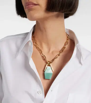 La DoubleJ Portal gold-plated chain necklace | Thumbnail 4 La DoubleJ Portal gold-plated chain necklace | Thumbnail 4