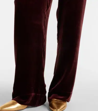 Asceno London velvet pajama pants | Thumbnail 5 Asceno London velvet pajama pants | Thumbnail 5