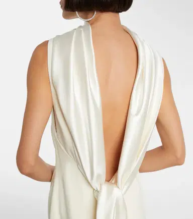Danielle Frankel Bridal Mimi wool-blend minidress | Thumbnail 4 Danielle Frankel Bridal Mimi wool-blend minidress | Thumbnail 4