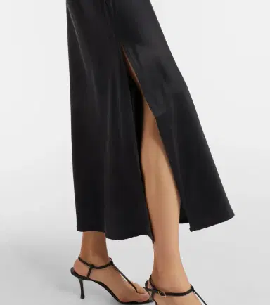 Asceno Salina silk charmeuse maxi dress | Thumbnail 2 Asceno Salina silk charmeuse maxi dress | Thumbnail 2