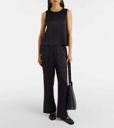 Asceno Sofia silk charmeuse tank top | Thumbnail 2 Asceno Sofia silk charmeuse tank top | Thumbnail 2