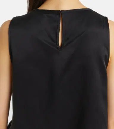 Asceno Sofia silk charmeuse tank top | Thumbnail 5 Asceno Sofia silk charmeuse tank top | Thumbnail 5