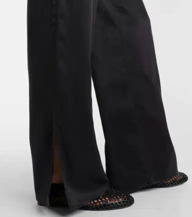 ASCENO Loreto silk charmeuse wide-leg pants | Thumbnail 6 ASCENO Loreto silk charmeuse wide-leg pants | Thumbnail 6